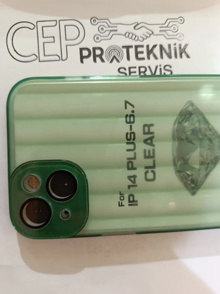 iPhone 14 plus yeşil kılıf - Resim 3