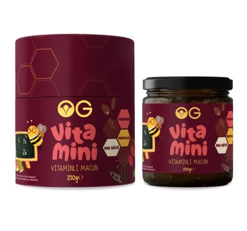 OG NATURAL VİTAMİNİ VİTAMİNLİ MACUN 230 G ürün görseli 1