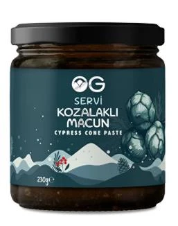 OG NATURAL SERVİ KOZALAKLI MACUN  230G - Resim 2