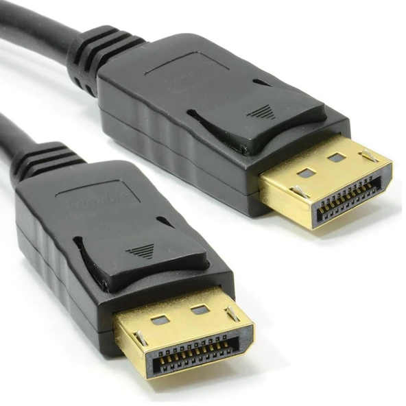 DisplayPort 8K UHD Ver. 1.3/1.4 Kaliteli Kablo 2 Metre ürün görseli 1