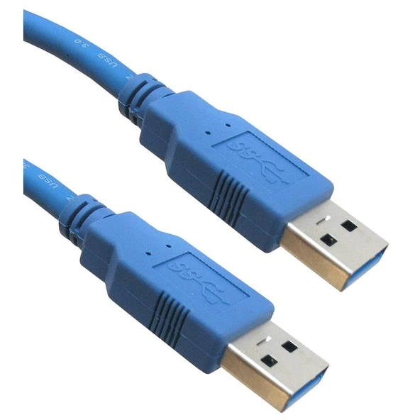 USB 3.0 Erkek - Erkek Kablo 1.5 Metre ürün görseli 1