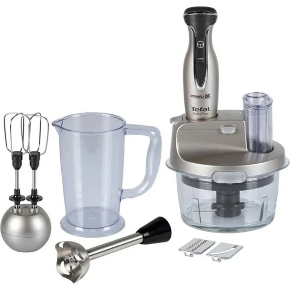 Tefal Activflow Cam Hazne Gümüş 1500 W Premium Blender Set ürün görseli 1