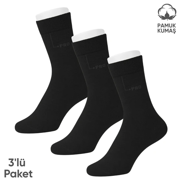 Pamuklu Erkek Soket Çorap - 3 Çift - Dikişsiz - Eyfel - 16656 - Set 4 ürün görseli 1