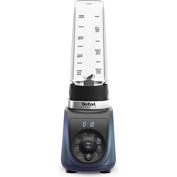 Tefal Blend Up Kişisel Smoothie  Blender 1000W Kuzey Mavisi + 2 adet BPA'sız Şişe (0,4L & 0,7L) ürün görseli 1