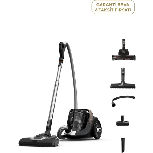 X-Trem Cyclonic Effitech TW7C89EA 5★ Toz Torbasız Elektrikli Süpürge ürün görseli 1
