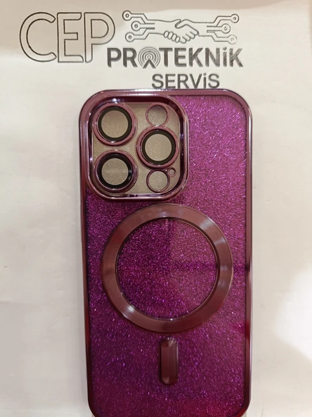 iPhone 14 Pro simli mor kılıf ürün görseli 1