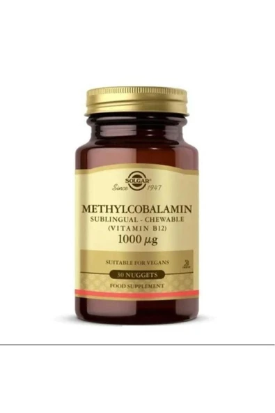 Solgar Methylcobalamin 1000 mcg 30 Tablet ürün görseli 1