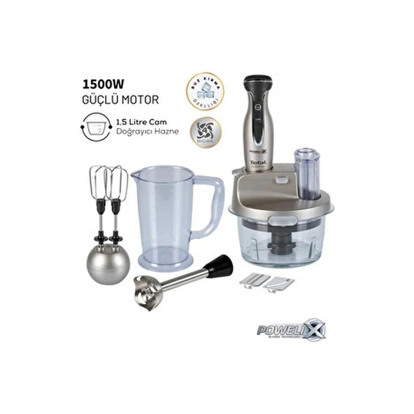 Tefal Activflow Expert 4 Bıçaklı 1500W Güçlü Motor, Powelix Bıçak Teknolojisi, Buz Kırma ürün görseli 1