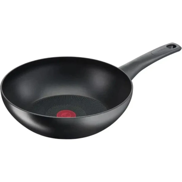 Tefal Titanium 3x Force Wok Tava - Siyah - 28 cm ürün görseli 1