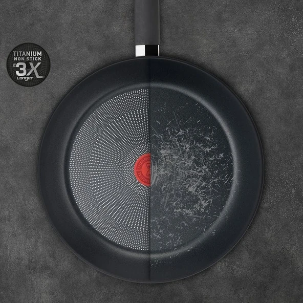 Tefal Titanyum 3x Force Tava 24 cm - Resim 3