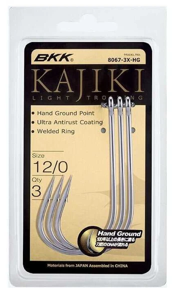 BKK Kajiki Light Trolling Olta İğnesi  10/0 4 Pcs ürün görseli 1