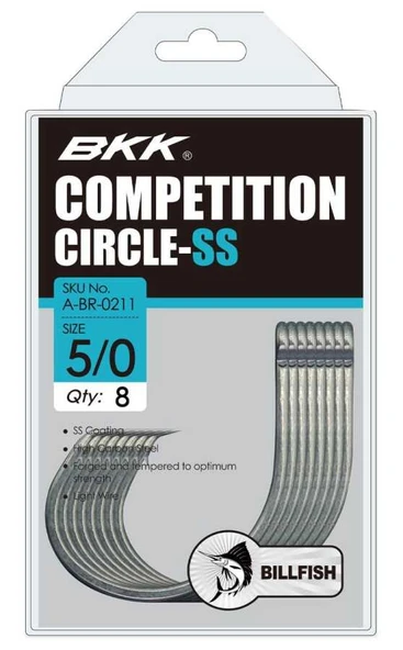 BKK Competition Circle-SS Light Wire Olta İğnesi  8/0 ürün görseli 1