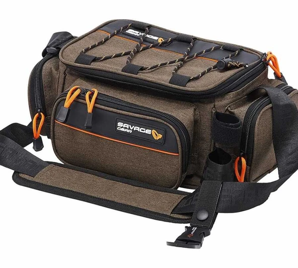 Savage Gear System Box Bag L 4 Boxes 24X47cm 18L Çanta ürün görseli 1