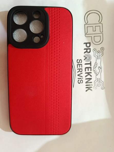 iPhone 14 Pro kırmızı kılıf - Resim 2