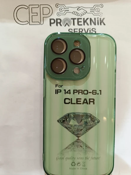 iPhone 14 Pro yeşil kılıf ürün görseli 1