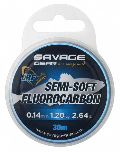Savage Gear Semi-Soft Fluorocarbon Lrf 30 M Clear  0.19 MM 2.22 KG 4.89 LB ürün görseli 1