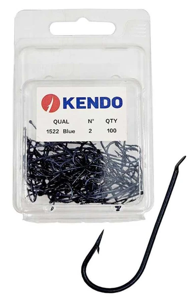 Kendo (1522)  100 Adet 5/9 Siyah Çapraz Kutu İğne  6 Numara ürün görseli 1