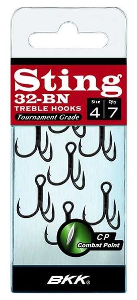 BKK Sting-32 BN Üçlü Olta İğnesi  6 ürün görseli 1