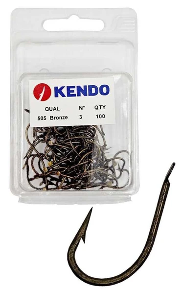 Kendo (505) Bronze İğne 100 Adet  4 Numara ürün görseli 1