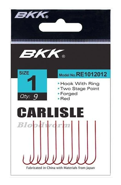 BKK Red Carlisle Bloodworm-R Olta İğnesi  4 ürün görseli 1
