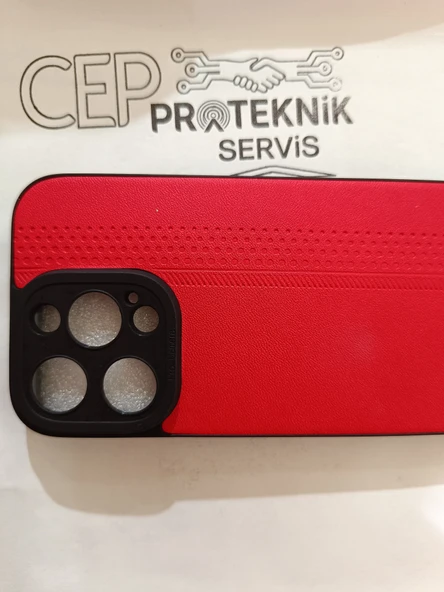 iPhone 14 Pro kırmızı kılıf - Resim 3