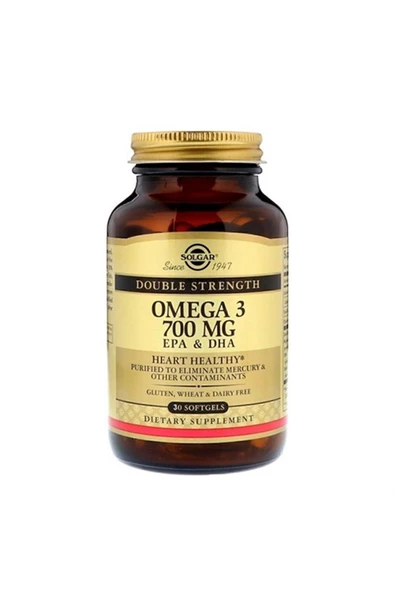 Solgar Omega 3 700 30 Soft Jel ürün görseli 1