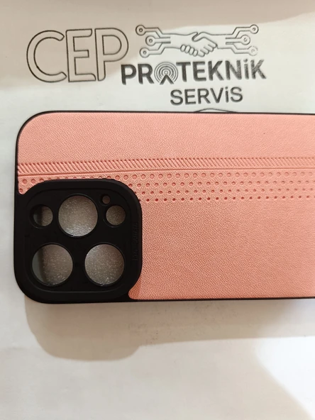 iPhone 14 Pro pembe kılıf - Resim 3