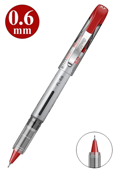 Pilot Kalem FL-68 1 Adet Scrikss Fine Liner Pilot Kalem 0.6mm Fineliner Uçlu Pilot Kalem İnce Su Bazlı Mürekkepli Pilot ürün görseli 1