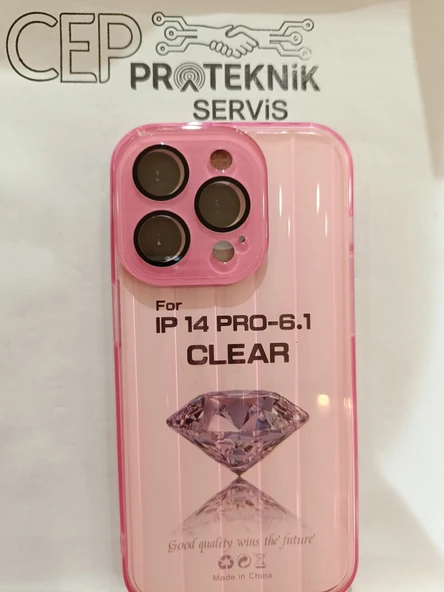 iPhone 14 Pro pembe kılıf ürün görseli 1