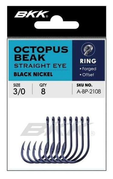 BKK Octopus Beak Straight Eye Olta İğnesi  6/0 ürün görseli 1