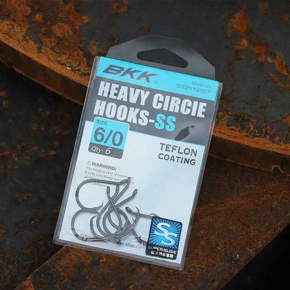 BKK SS Heavy Circle Olta İğnesi  4 no 10 Pcs - Resim 4