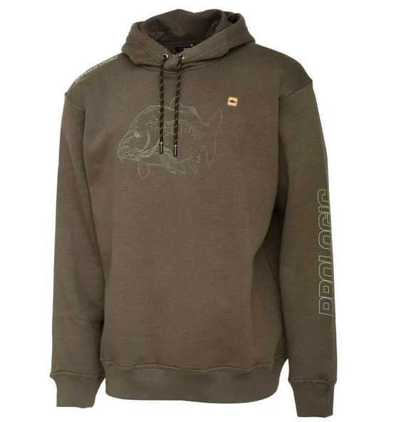 Prologic Mirror Carp Hoodie Ivy Green Kapüşonlu  XL ürün görseli 1