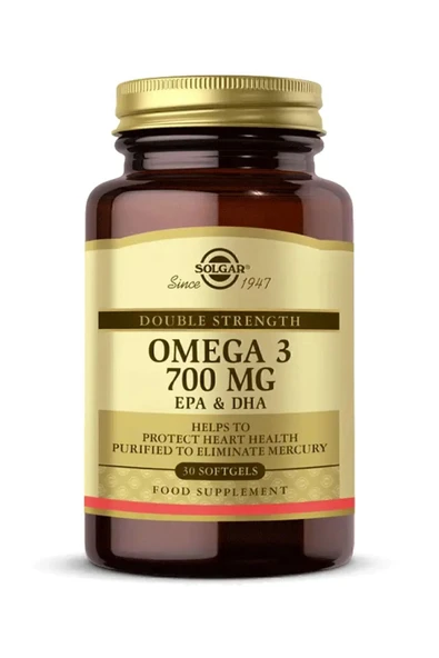 Solgar Omega 3 700 Mg 30 Yumuşak Jelatin Kapsül ürün görseli 1
