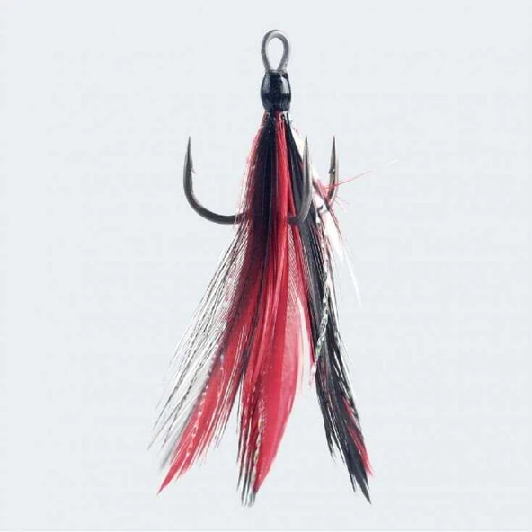 BKK Feathered Spear 21-SS Üçlü Olta İğnesi  4 3 Pcs - Resim 2