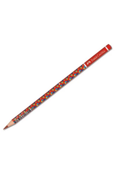 Faber Castell Faber Bubble Kırmızı Renkli Kurşun Kalem 1131490001 ürün görseli 1