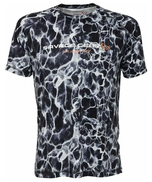 Savage Gear Black Water UV T-Shirt  XL ürün görseli 1