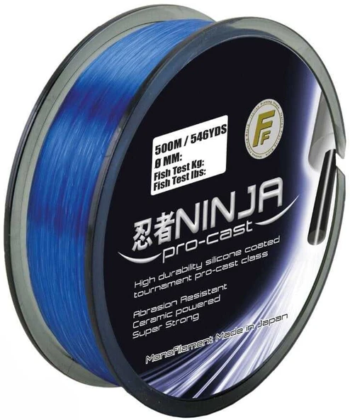 Lıneaeffe Nınja Pro Cast 500Mt Blue  0,28mm 11,00kg Blue ürün görseli 1