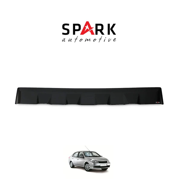 Renault Symbol 2009-2013 Yıl Aralığı Uyumlu Arka Cam Spoyler ürün görseli 1