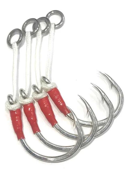 Savage gear Eyed Asist Hook  4 Adet  4-0 Single 220lbs ürün görseli 1