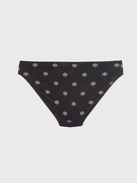 LCW DREAM Siyah Baskılı Bikini Külot 3'lü - Resim 7