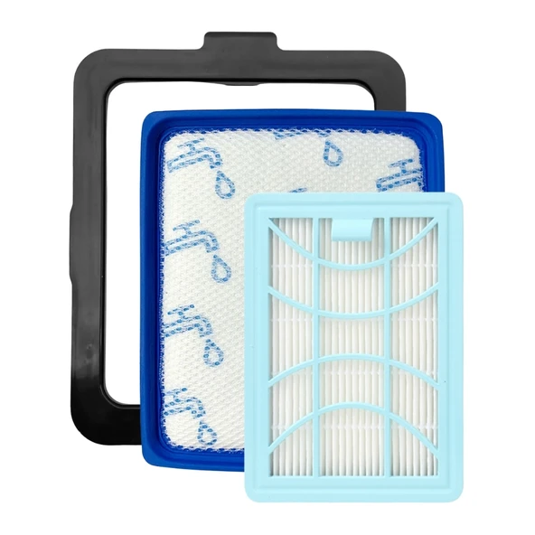 Philips PowerPro Expert Elektrikli Süpürgeler ile Uyumlu Filtre Seti | CP0617/01 - Dış Çerçeve Dahil ürün görseli 1