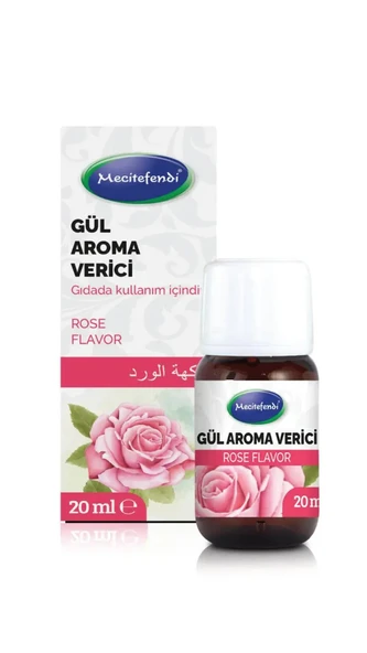 MECİTEFENDİ GÜL AROMA VERİCİ 20 ML ürün görseli 1