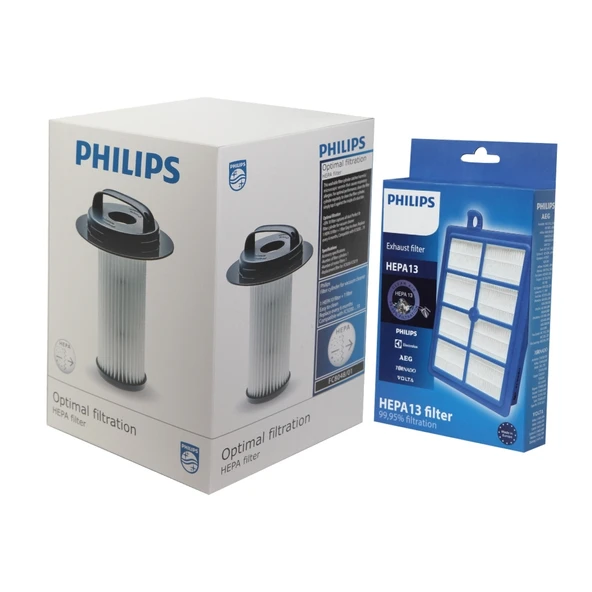 Philips Marathon FC9200/11 Uyumlu Filtre Seti - Orijinal Kutulu | 1x FC8038/01 - 1x FC8048/01 ürün görseli 1