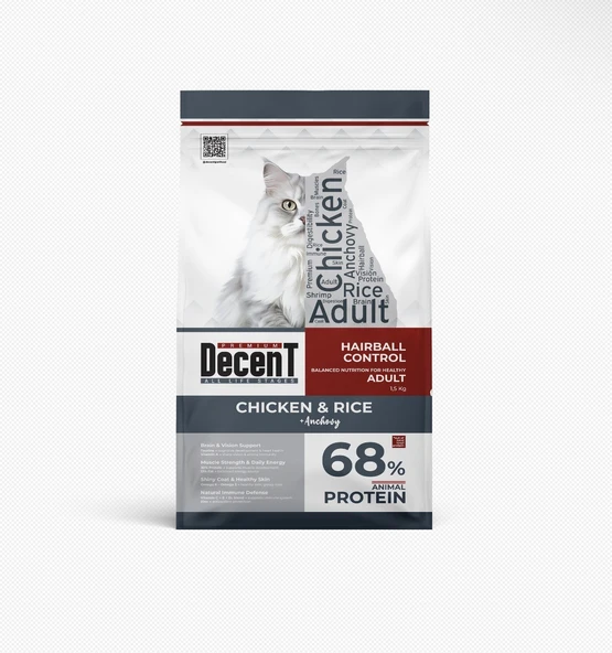 Decent Tavuklu Yetişkin Kedi Maması 1.5 Kg ürün görseli 1