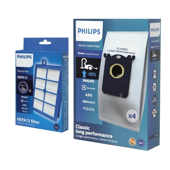 Philips Specialist FC9120/20 Uyumlu Hijyen Paketi - Orijinal Kutulu | 1x FC8038/01 - 4x FC8021/03 ürün görseli 1