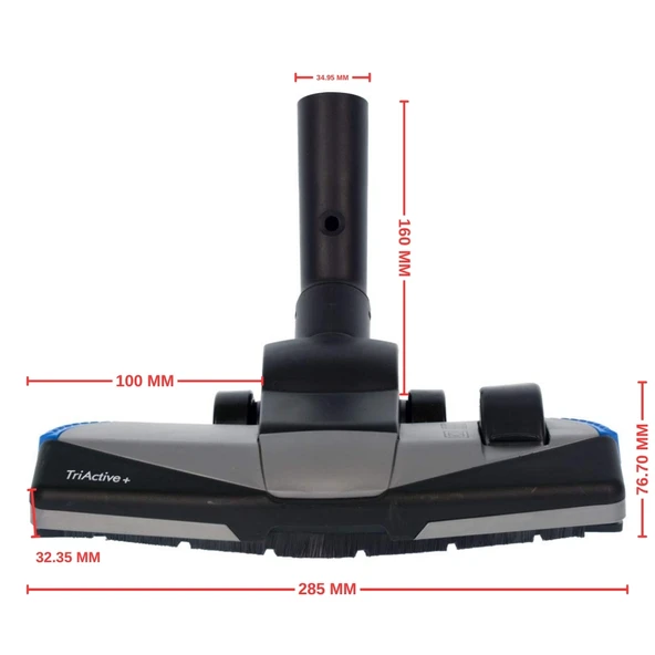 Philips Mobilo Plus HR8564/01 Uyumlu TriActive+ Süpürücü Başlık | FC8075/01 - Resim 5