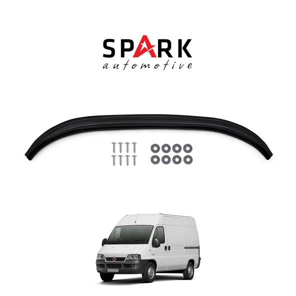 Fiat Ducato 1994-2006 Yıl Aralığı Uyumlu Ön Tampon Lip Siyah ürün görseli 1