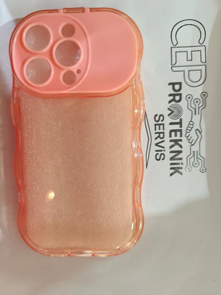 iPhone 14 Pro pembe kılıf - Resim 2