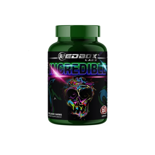 Red Box Labs Incredible Mk677 İbuta Anabolic boost mix 60 Caps ürün görseli 1