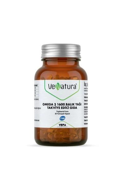 VeNatura Omega-3 1600 Mg 30 Kapsül ürün görseli 1